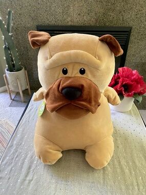 Spark Imagine Create 14” Pug/Dog Stuffed Large Plush Toy